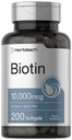 Horbaach Biotin 10000 mcg → 200 软胶 配有维生素 B7 → 美容配方补充 → Non-GMO & Gluten Free