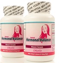 Balance Hormonal. Suplemento Natural para balancear las hormonas femeninas. Set de 2 frascos con 90 capsulas CADA uno. Tratamiento para 3 Meses. 100% Natural