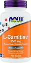 现在补充L-Carnitine 1000mg - 150平板电脑的值大小,支持利安肌肉生长,卡尼普尔,非GMO,科舍,维加斯理想,运动员和能源支持