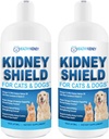 狗和猫肾支持,Canine Feline肾脏健康支持补充正常肾功能,Creatinine,Detox,最佳肾猫补充,改善宠物存活肾脏健康 - 2包