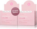 Collagen Deluse 30枪x2 I 8周 Bundle I 12500 mg Marine Collagen (Type I & III) I Hyaluronic Acid, Biotin, Vitamin C I 无糖 - 8周供应.