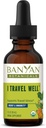 Banyan植物学 I 旅行井液体提取 – 与 Ashwagandha 和 Ginger – 1 f. z – 非 GMO 可持续源代码 Vegan 合作 – 有机快速活性免疫支持旅行