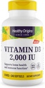 健康来源 维生素D3,2000 IU,240