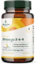 生物营养素 Biocatic Nutrients Biomega 3-6-9 男女软胶-Omega 3 6 9 - 最佳鱼、软籽油和硼酸油的复合体-1200mg-90 软胶