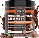 咖啡 Flavor Creatine 单水合物 Gummys 5000mg for Men & Women, Contains L-Taurine + Vitamin B12, Betaine, L-Citrulline for Muscle strong, 改进锻炼耐力 - 116 计数
