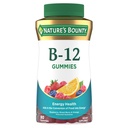 大自然的丰产维生素B12 Gummys,饮食补充,支持能量代谢和神经系统健康,混合Berry Flavor,500mcg,90 Gummys