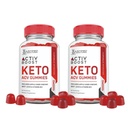 合理实验室 (2 Pack Activboost Keto Acv Gummys 高级公式 1000MG 活动脚步与石榴蜂蜜汁粉 B12 Vegan Non GMO 120 Gummys 一起制定)
