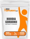 Bulk Assupports.com Hoodia 提取粉末 - Hoodia 补编,Hoodia Gordonii 摘录 - 草药补编,Vegan & Gluten Free,每服务500毫克,1kg(2.2磅)(一包)