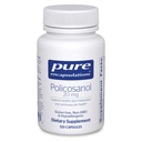 纯封装 Policosanol 20 mg → 伪聚氨酯补充剂 支持健康的利皮代谢和心血管功能 → 120 Capsules