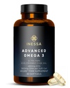 Omega 3 鱼油 1200mg(每卡普尔480mg EPA/360mg DHA) 高强度,超纯度,生态友好型60卡普尔,2个月供给. 海洋认证之友