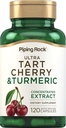 Piping Rock Turmeric and Tart Cherry Capsules 120 Counter 与黑胡椒提取器 QQ Vegetarian, Non-GMO, Gluten Free Supplement 配音: 黑胡椒 120 配音: 黑胡椒 配音: 黑胡椒 配音: