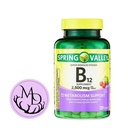 普通春谷,维生素B12 2500 mcg,B12 快速溶解樱桃 Flavor 板块 食物补充,维生素B12,120 Counter + DRI Store + Sticker