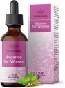 HERBAMAMA 妇女滴水平衡 -- -- 牛奶硝、Vitex Berry、Angelica、Maca Root和Ashwagandha妇女补充品 -- -- Vegan、无酒精和无糖、28天供应