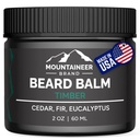 山地人 Brand Natural Beard Balm with Timp Scent 受自然之启发 熊奶油为男子 离开竞争者
