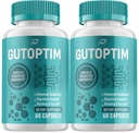 Gutoptim Advanced Probiotic Capsules, Gutoptim Phobiotics for Digestive Health Pills, Gutoptim Reviews, Gut Supplements, Gut Supplements & Digestive Supports (2 Pack - 120 Capsules) (中文(简体) ).
