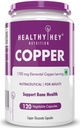 铬化铜 Gluconate - 高度生物可用形式 - 非GMO, Gluten Free - 120 Veg. Capsules