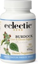 ELECTIC INSTITITITE 原始新鲜冷冻剂-干燥非GMO Burdock → 消化支持 → 90 CT(400毫克)