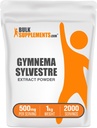 bulk Assupports.com Gymnema 抽取粉末——来自Gymnema Leaf, Gymnema Sylvestre 抽取 - Gymnema Powder,草药,Gluten Free - 每役500mg, 1kg (2.2磅) (Pack of 1)