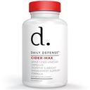Apple Cider Vinegar Capsules - 500mg Keto-Friendly ACV 配有维生素B6,碘,和Spiruina - 支持Gut健康与重量管理,增强消化和能量水平