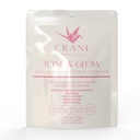 TONE & GLOW 100% 纯非Gmo Coix种子提取 Powder QQ Job's Tears/Pearl Barley/Adlay QQ Vegan,Gluten Free,专注,全天然,日本制造