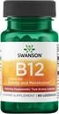 Swanson Supplemelts 亚语言维生素B-12 5毫克 60标签