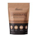 Just INGREDINTS 巧克力蛋白粉 – 20-Serviging blend with 100% grass-Fed Whey & 有机植物蛋白 – Rich Cocoa Flavor – 支持肌肉复苏,能量*