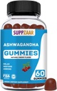750mg Ashwagandha Gummys 配有维生素D & Zinc + 60 服务 | Vegan Gummy,无糖无糖,非GMO和植物 + 支持睡眠,Mood,和平静
