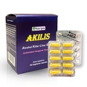 Akilis Antioxidant Liver 支持药丸(100 Vegi Caps, 33 Doses) – 饮酒后的靴子恢复,与Hovenia Dulcis, Milk Thetle, Glutathione 和 16 Infedients 一起解毒和修复