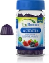 TruBiotics Probiotic Gummys with Prebiotics & Vitamin D3, 无糖Gummy for Men & Women's Digestive & Immune Health, 支持规律性 帮助 Relieve Minor 腹部不适, 50 Gummis