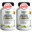 Nicoya PuraTea Max Green Tea 提取和绿色咖啡豆用于代谢支持,天然能源靴,抗氧化剂-Rich 补充 – 120 Capsules