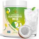 Electrolyte Powder – 与镁,钾,钙和钠的无糖水解混合 → 零碳电解饮料用于肌肉恢复,Cramp Relief & Energy → 90 services