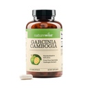 Garcinia Cambogia - 60% HCA浓度提取,对重量目标和能量水平的自然支持 - Vegan, Non-GMO, Gluten Free - 180 Capsules [2-6个月供应]