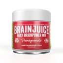 BrainJuice Nootrophics Brain Supports, Gluten Free Powder for Energy and Focus, 喝与L Theanine, Alpha GPC, 维生素B, 有机绿色茶叶提取咖啡因, 石榴酸盐, 15种服务品