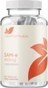 生物活性SAM-e 400mg - 高强度SAM-e 配有生物活性S,S Form for Biovect for Liver and Mood Support - Vegan 非GMO 免防腐剂 - 美国制造(60架)