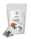 肝解毒草药 - LIVER DETOX HERBAL TEA,14天 - 布洛克根和丹德利翁茶,肝支持茶有机,肝解毒茶咖啡因免费,肝净化解毒和修理草药茶,1包14袋