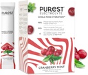认识新聪明人! 纯电解板 Cranberry 薄荷粉包 – 全食品水分 – 有机冻结-干果和太阳海盐用于超电解平衡