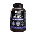 纯原始成份 DMAE 位图(365 Capsules) 无镁或水稻填充器, 永远纯净, 实验室验证