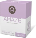 HEALHTY 家庭 Amaze 卷曲 微圆锥虫 - 皮肤,毛发,关节 - 海洋 圆锥虫, Hyaluronic Acid - 15 services (Lemon Berry, 1 Box)