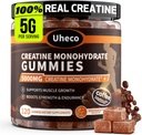 咖啡 Flavor Creatine 单体水合物 Gummys for Men & Women, Contains L-Taurine + Vitamin B12, Betaine, L-Citrulline 改进锻炼耐力,肌肉强度 - 120 计数