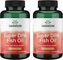 Swanson Super Dpa Fish Oil 1,000 mg 60 Sgels(2包)
