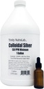 130PPM Colloidal Silver(1加仑). 经认证的实验室测试,100%纯 & Natural. 没有增加。