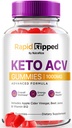 NutraRize Rapited Keto ACV Gummys, Keto + ACV 1000 MG, All Natural Apple Cider Vinegar Gummy Pills, 最大强度 Keto Vitamins Plus ACV, Reviews (60 Gummys) (英语).