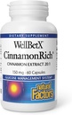 自然因素WellBetX 肉桂Rich 提取 150 mg, 60 capsules
