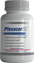 新型Plexacor 多酶纤维林防御,6-in-1 SuperEnzyme 与Rutin, Serrapeptase 和 Superior Turmeric 用于健康免疫支持 - 120 计数