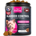 狗 UTI 治疗 - 狗 Cranberry 补充尿道切除剂 Bladder & Kidney 健康,失禁支持 - Bladder Control Cranberry Chews - 补充尿道切除剂