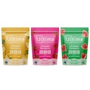 Ultima Electrolyte Powder Drink Mix Bundle – 无糖糖 – Lemonade 和 Raspberry 和 西瓜, 20 个粘贴包装 – 6 个电解质和矿物 – Keto Friendly, Vegan, Non-GMO