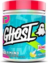 GHOST 氨基:基本氨酸补充剂,Sonic Ocean Water - 40 services - 水分和回收工作内部粉剂 4.5g BCAA & 5.5g EAA - Soy & Gluten-Free, Vegan