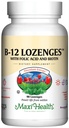 维生素B12 含叶酸和生物素的Lozenges - 副语言B 12 维生素草莓 Flavor - 蔬菜科舍 B 12 维生素 - VIT B12 红血球生产和能量补充剂(90 Counter)