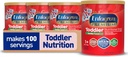 Enfagrow Premium Toddler 营养饮料,香草Flavor,Omega-3 DHA 支持大脑,预生和维生素 免疫健康,粉罐,32 Oz,包装4