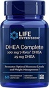 寿命延长 DHEA 完成,100 mg 7-Keto DHEA, 25 mg DHEA, 60 capsules